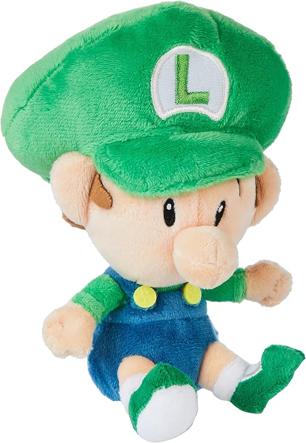 Super Mario Plush - Baby Luigi (5 inch)