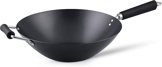 Ken Hom Non-stick Carbon Steel Wok 35cm