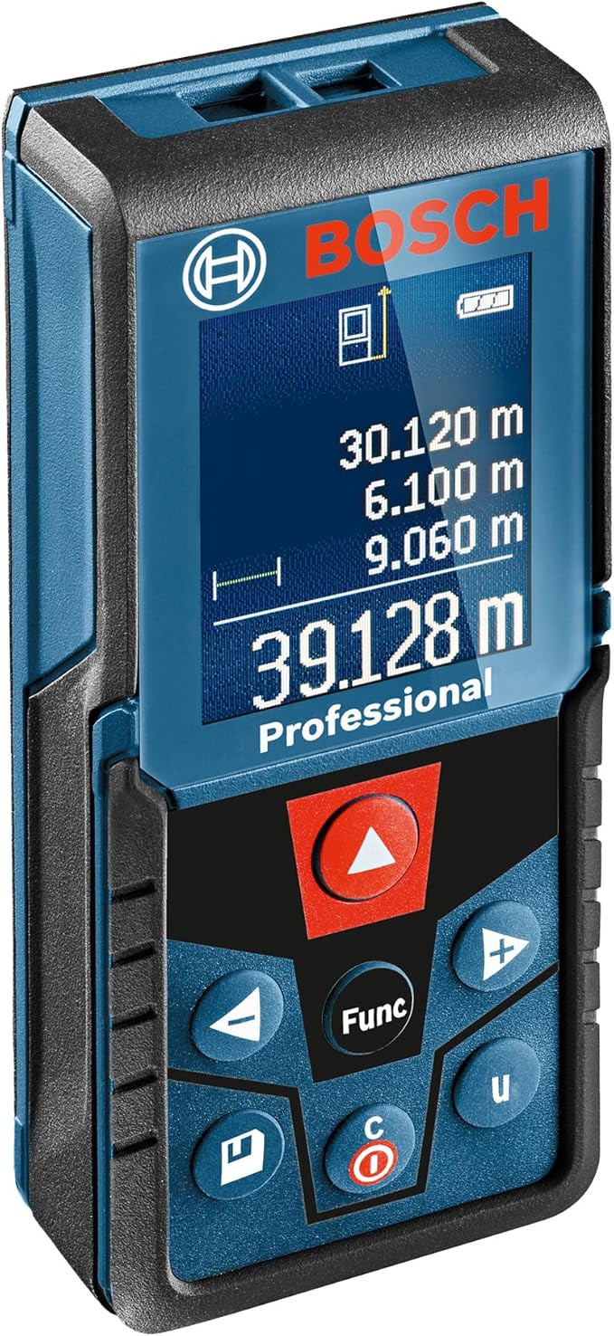 40m Laser Distance Measurer Glm400 (0601072RK0) by Bosch