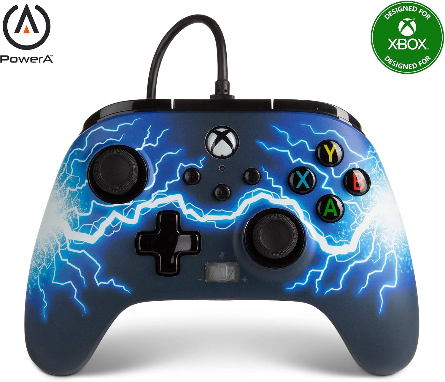 PowerA Enhanced Wired Controller for Xbox Series X/S (Arc Lightning)