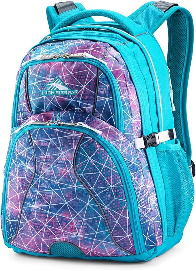 High Sierra Swerve Laptop Backpack, True Navy, One Size