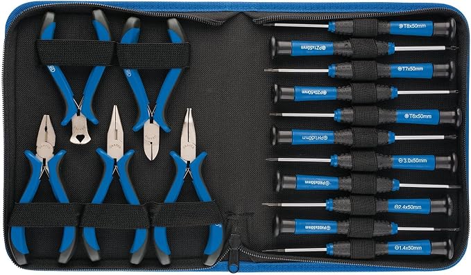 Draper 48958 16-Piece Precision Pliers and Screwdriver Set