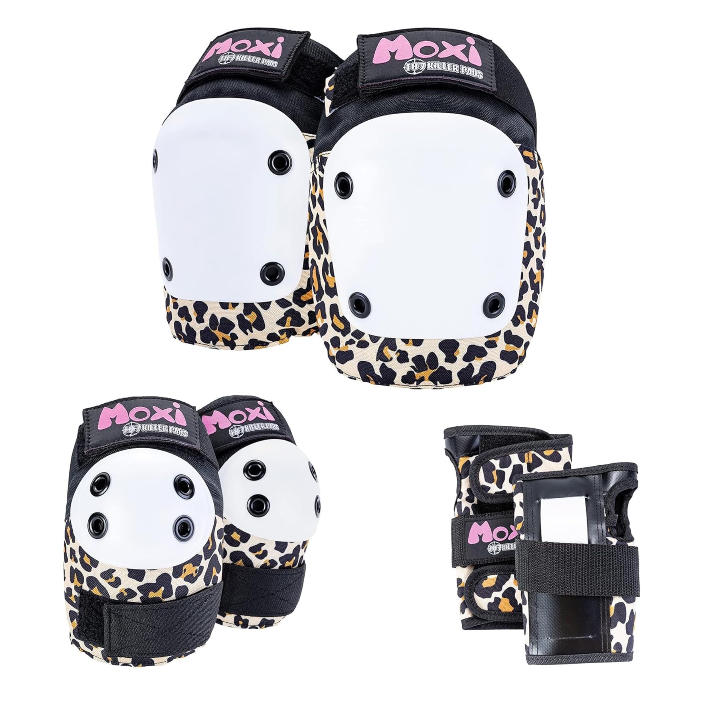 187 Six Pack Pad Set - Moxi Leopard - L/XL