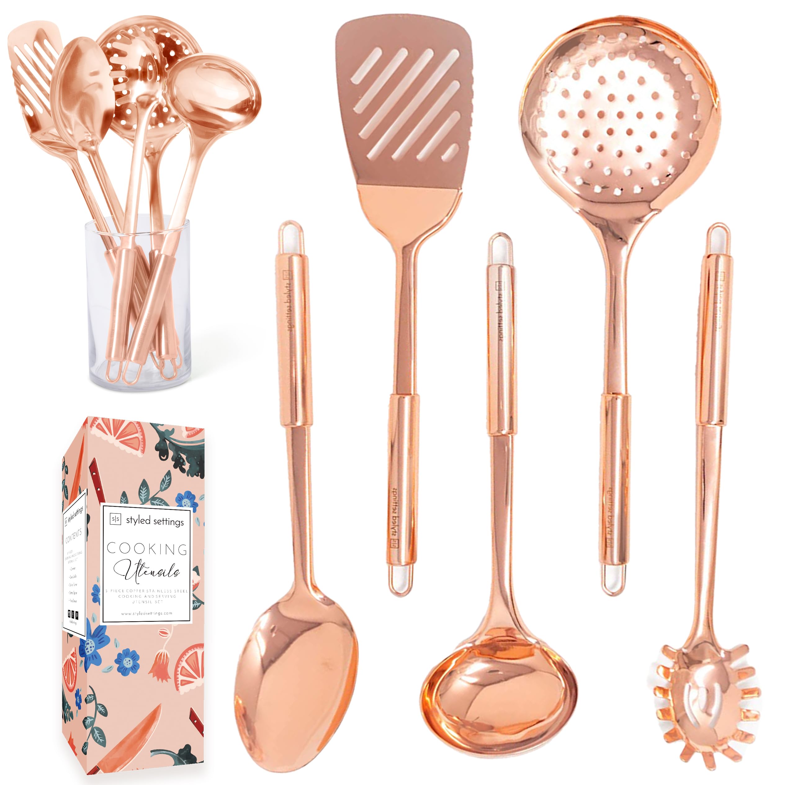 Stainless Steel Cooking Utensils Copper