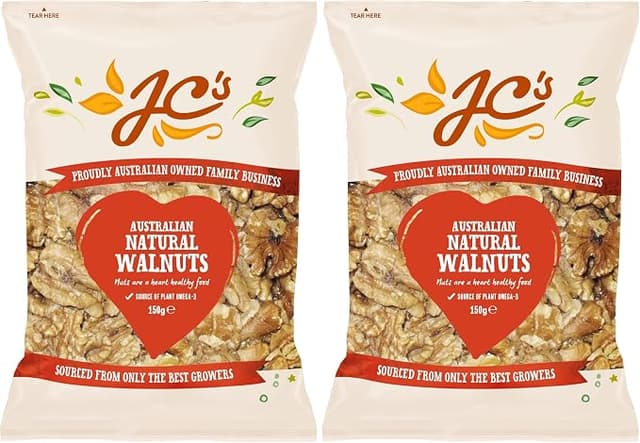 JC's Natural Walnuts 150g