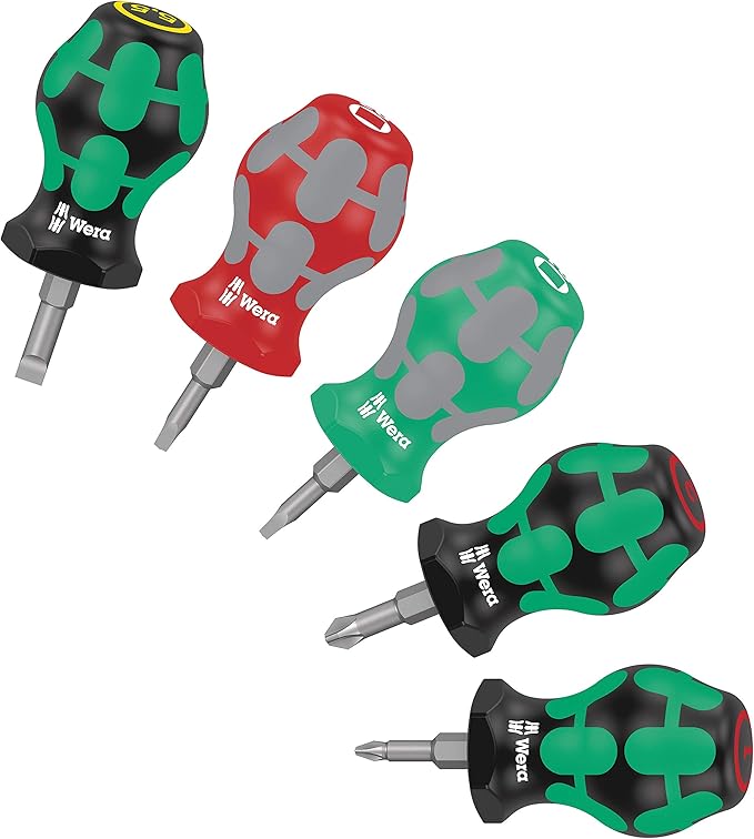 Wera 05008872001 Stubby 3 Screwdriver Set