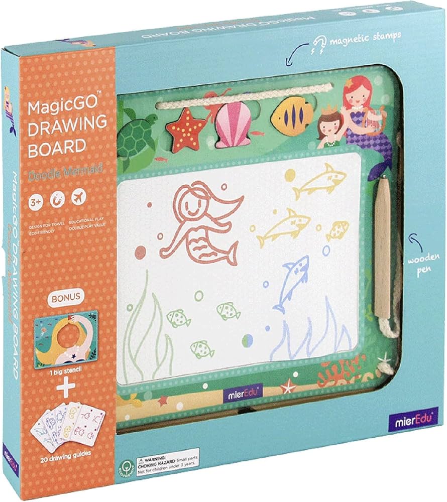 mierEdu - Magic Go Drawing Board - Doodle Mermaid
