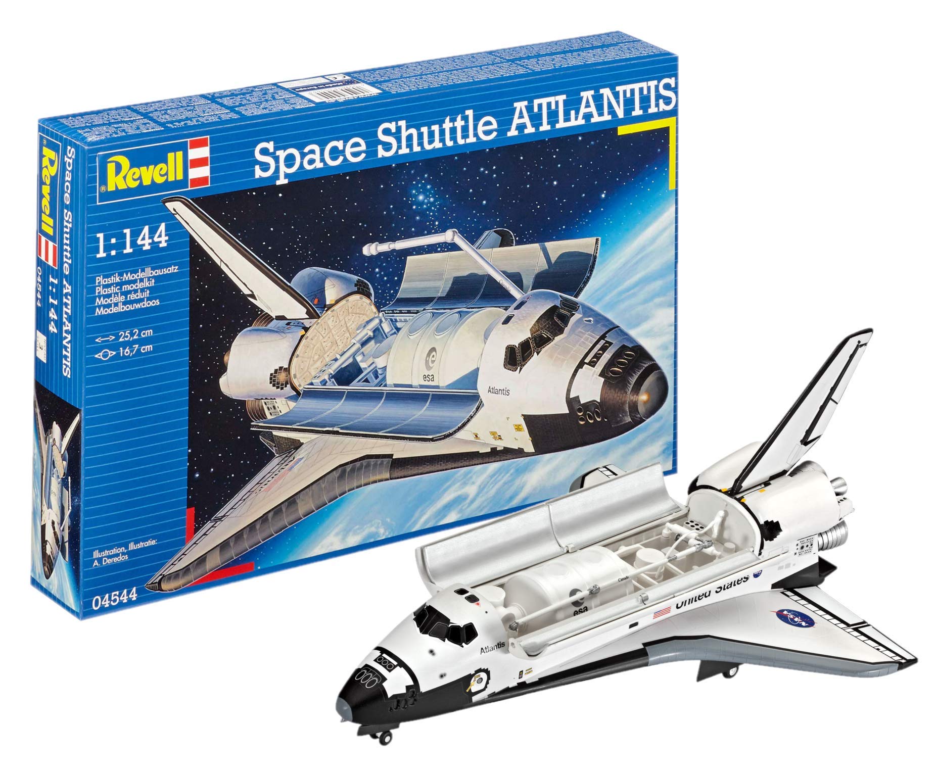 Space Shuttle Atlantis 1:144 Revell Model Set