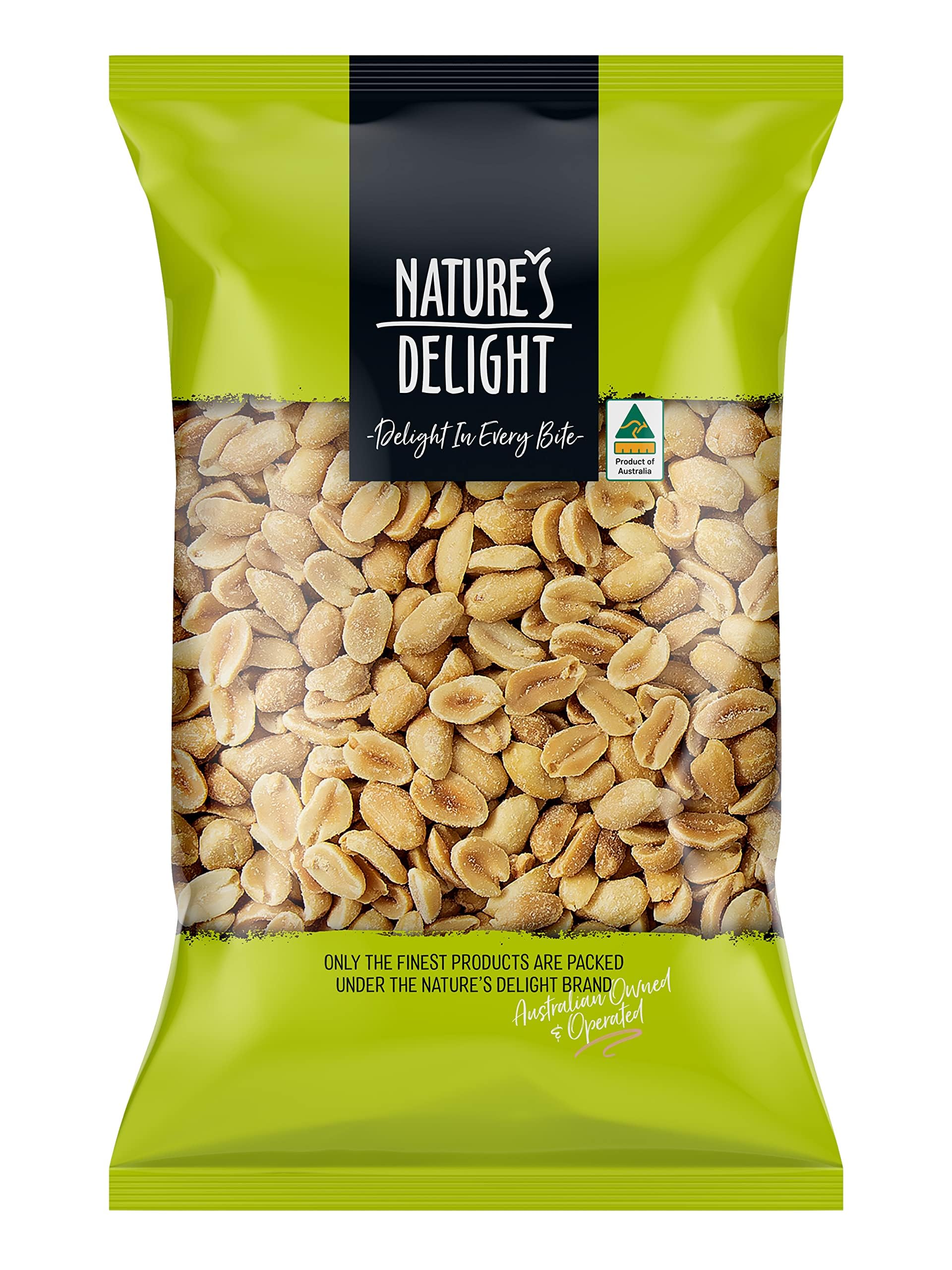 Natures Delight (Australian) Salted Peanuts 500 G