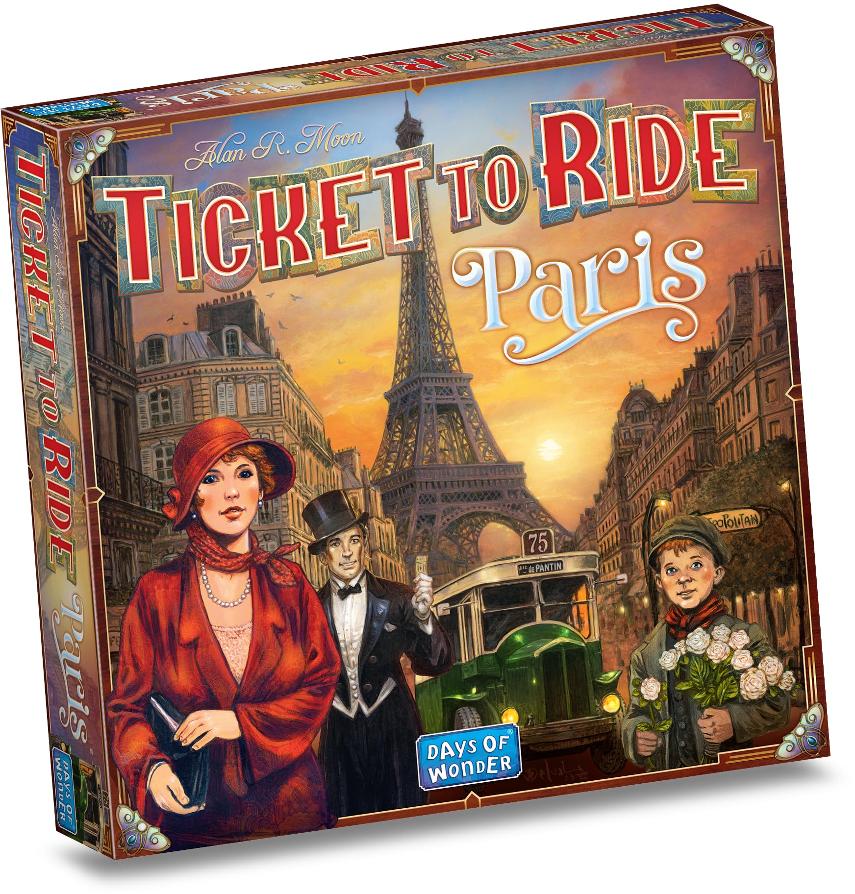 Days of Wonder | Ticket to Ride Paris | Board Game