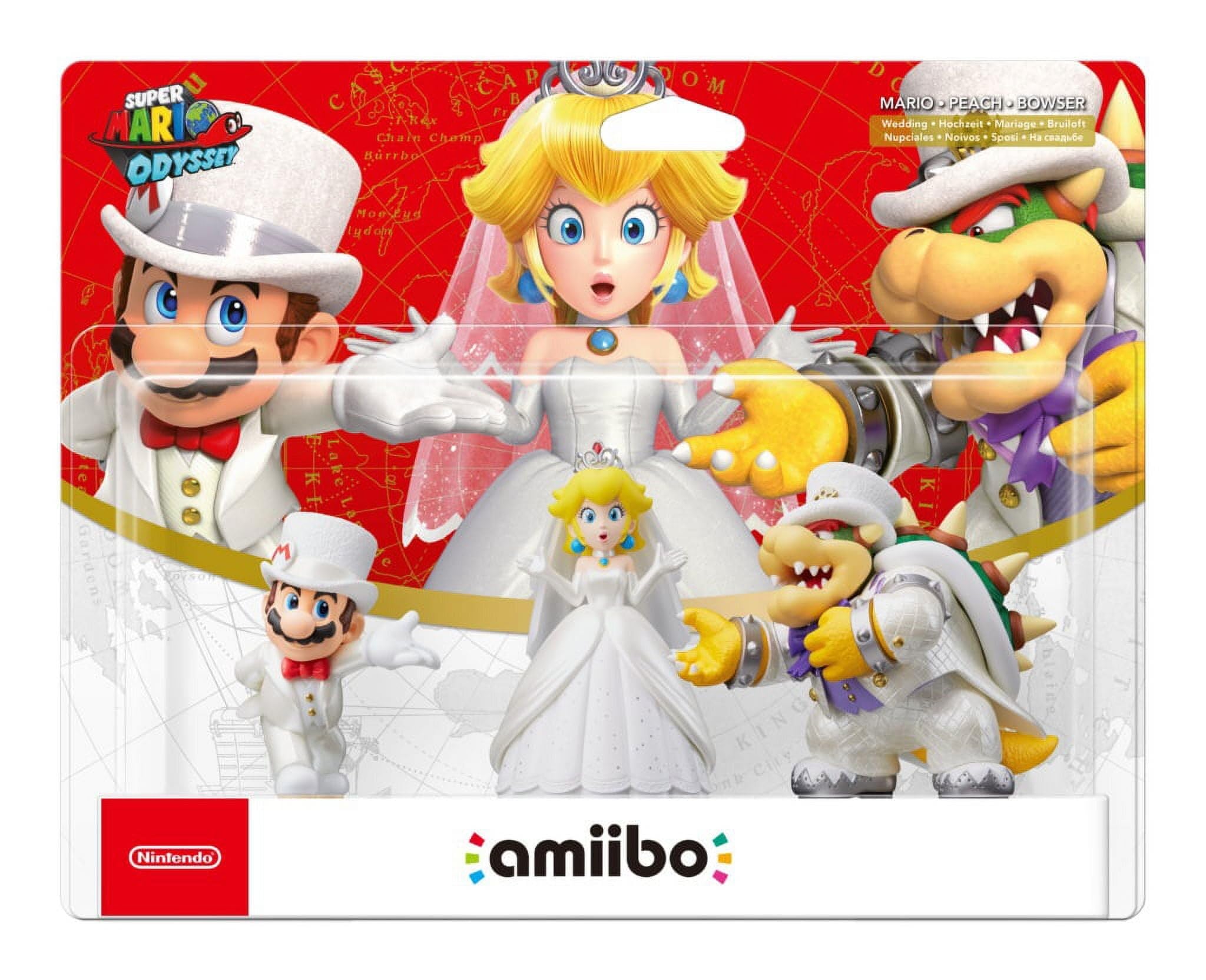 Nintendo Amiibo Mario Odyssey Triple Pack