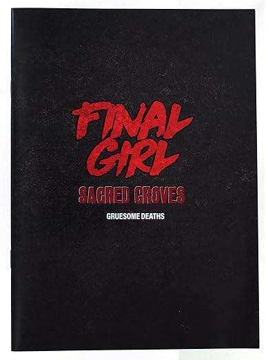 Van Ryder Games Final Girl Gruesome Death Books (Series 1)