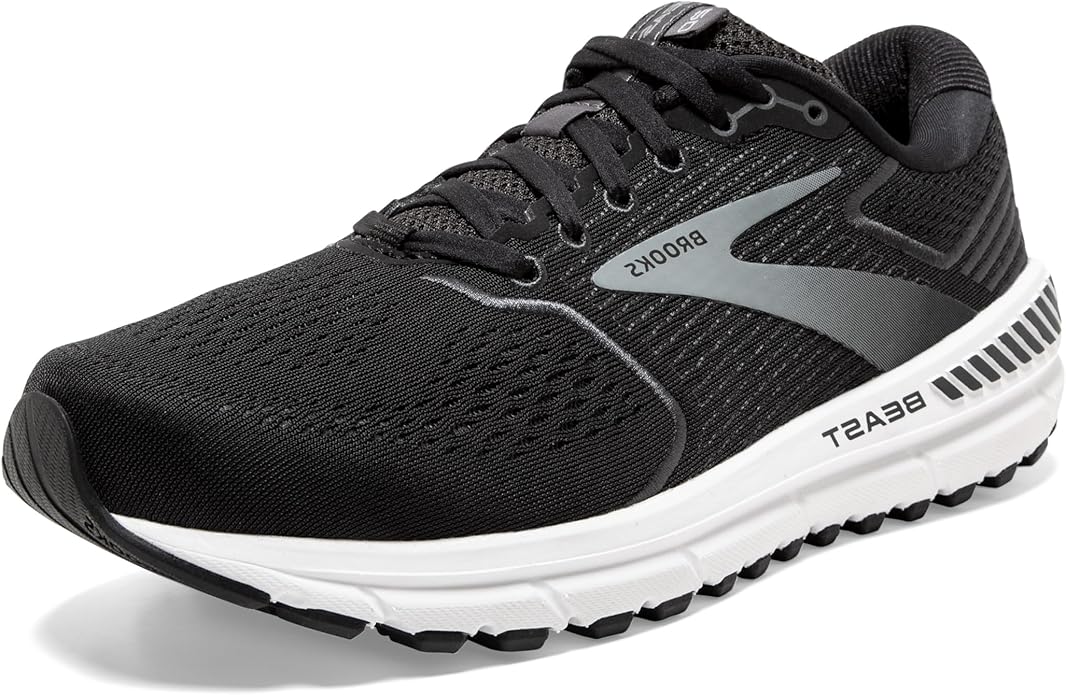 Brooks Beast 20 Mens Running Shoe Black 11.5
