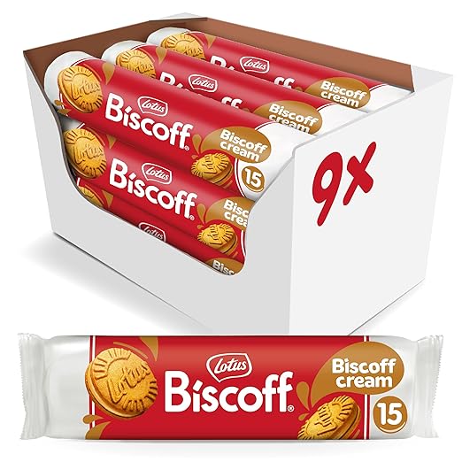 Lotus Biscoff Cream Biscuits 110g