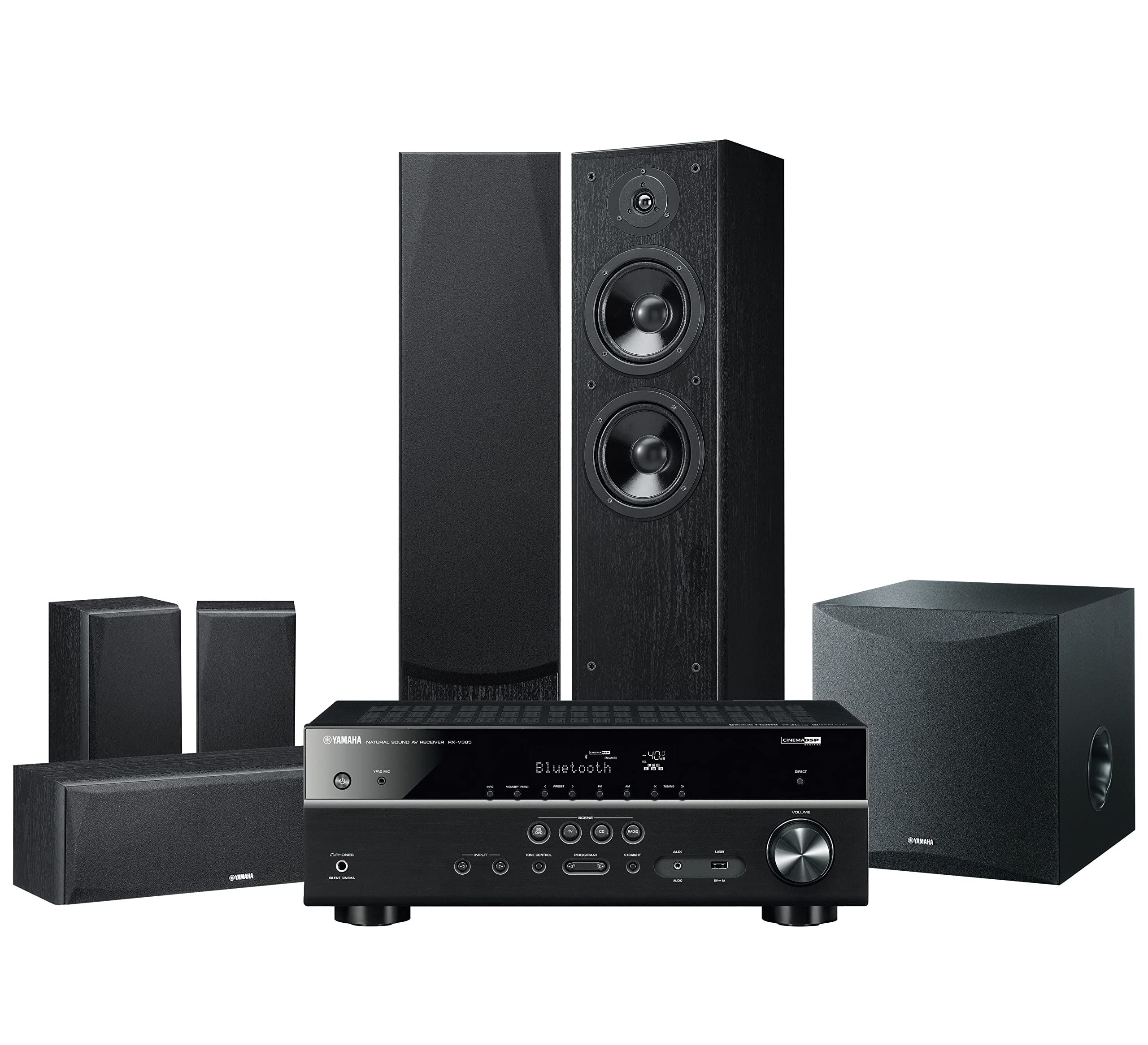 Yamaha YHT2A 5.1 Channel Home Theatre Package