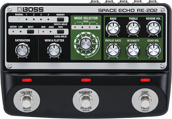 Boss RE-202 Space Echo Effect Pedal