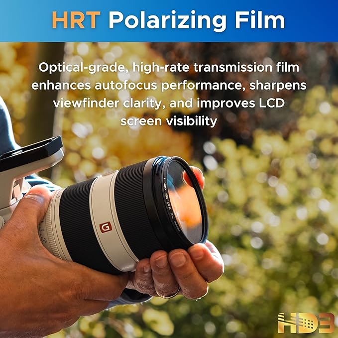 Hoya 72mm HD3 Circular Polarizer Filter