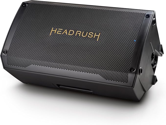 Headrush FRFR108 MKII - 2000W Electric and Bass Guitar Amp, 8" Full-Range Flat-Response Bluetooth Speaker for Multi-FX and Amp Modeling Processors