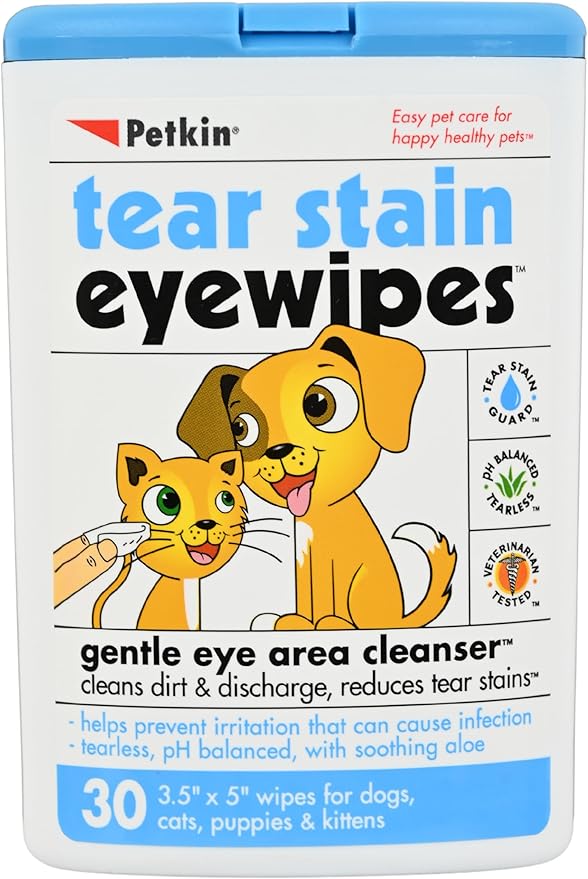 Petkin Eye Wipes 30