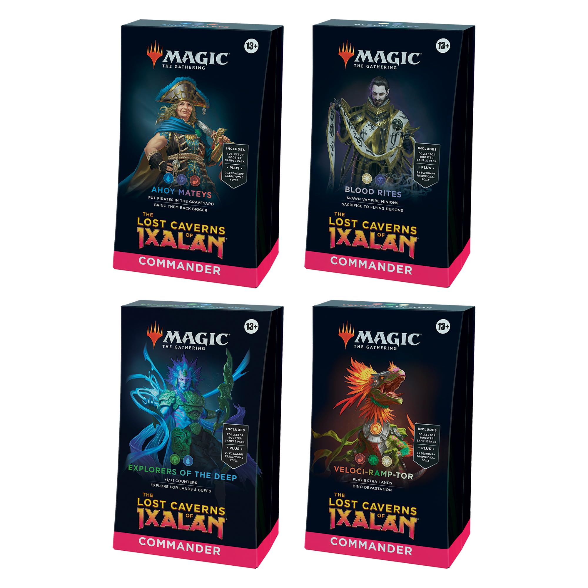 Magic The Gathering: The Lost Caverns of Ixalan Commander Deck Display
