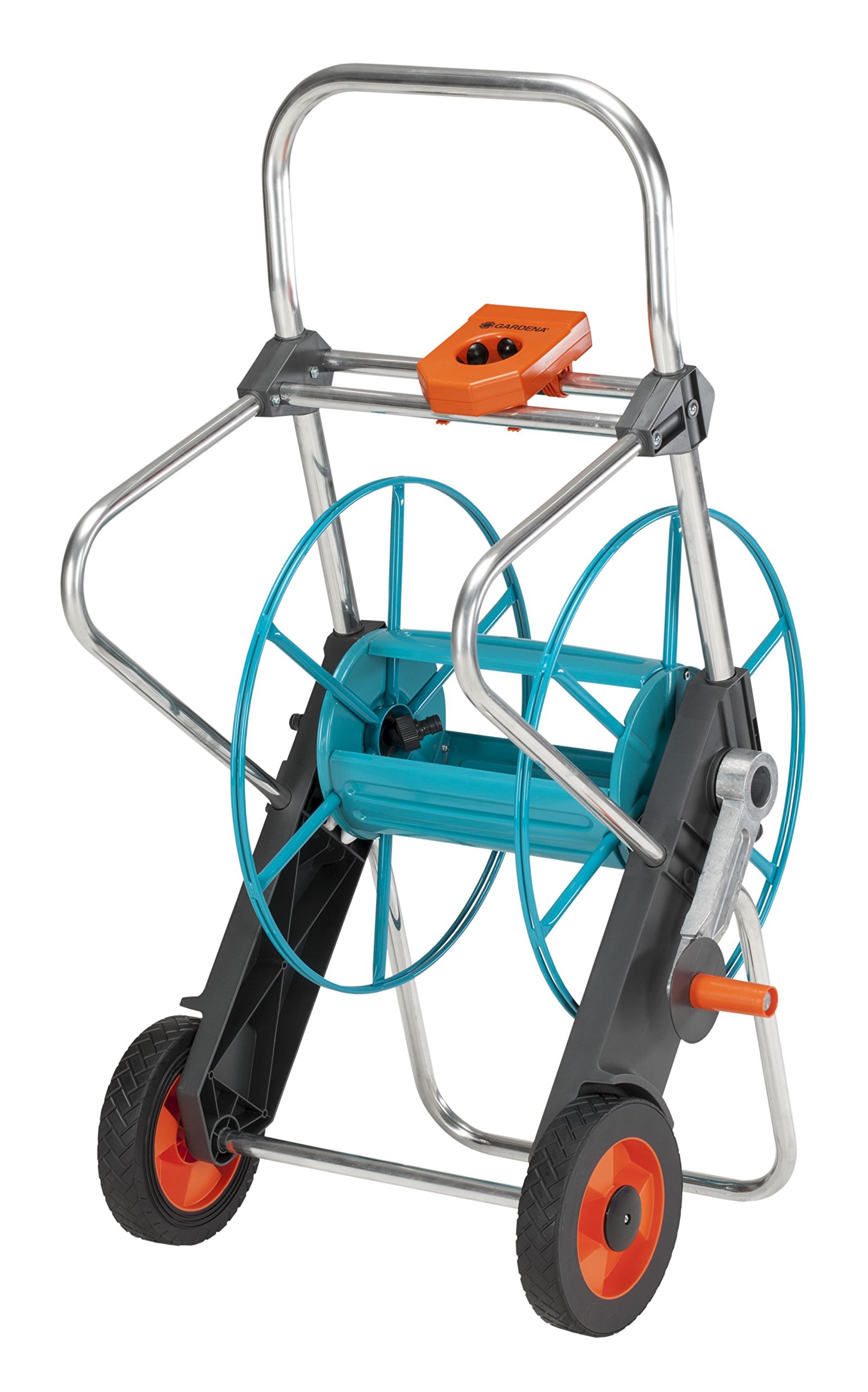 Gardena Metal Hose Trolley 100 Silver