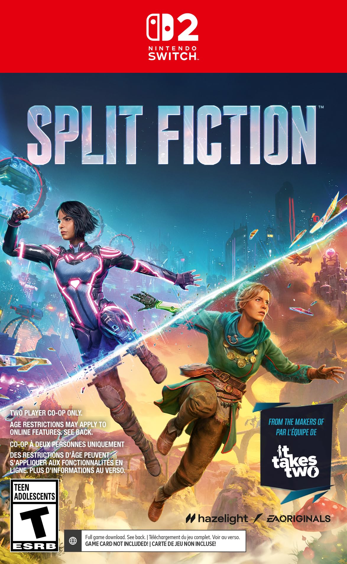Split Fiction for Nintendo Switch 2 (code-in-box)