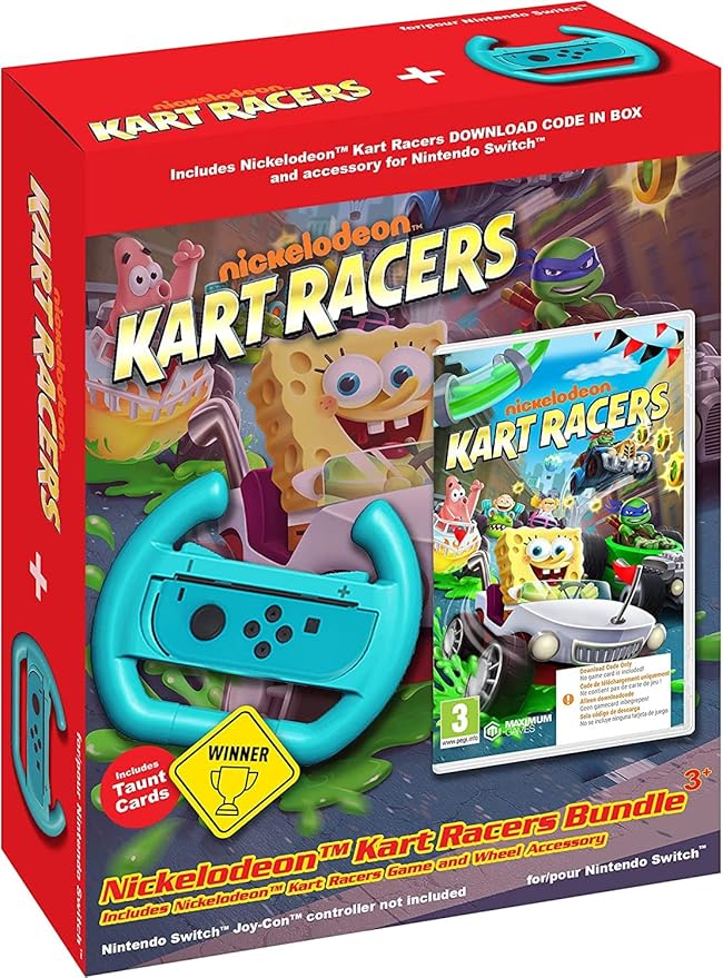 Switch Nickelodeon Kart Racers Bundle