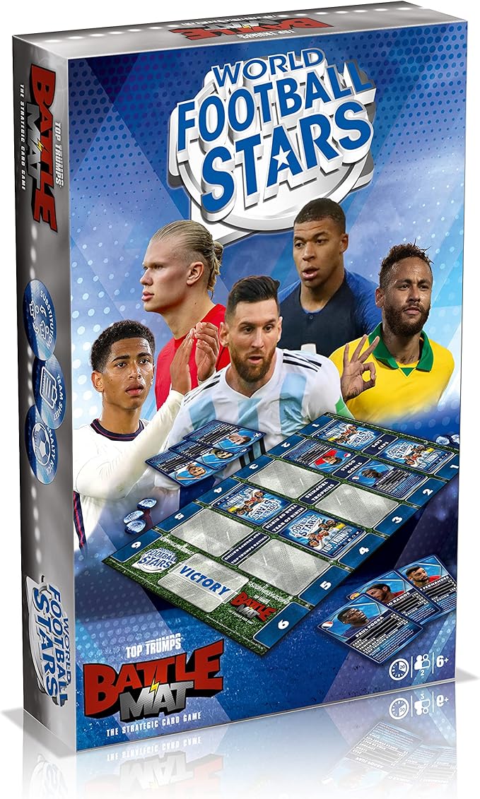 World Football Stars Top Trumps Battle Mat