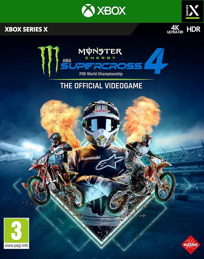 Monster Energy Supercross The Official Videogame 4 Xbox Series x Game