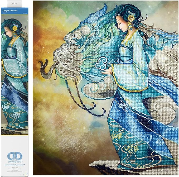 Dragon Princess - Diamond Art Kit - DD15.014 - Diamond Dotz