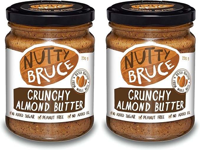 Nutty Bruce Crunchy almond Butter 250g
