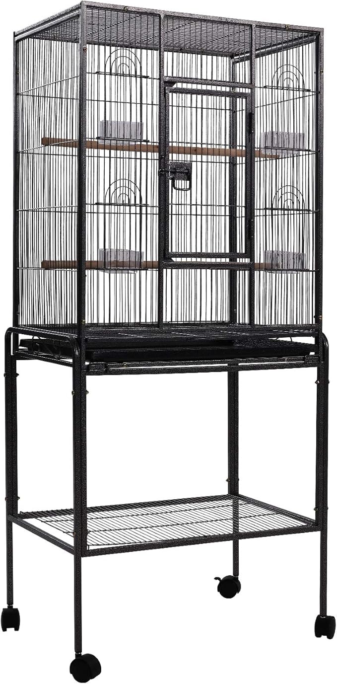 i.Pet Bird Cage Pet Cages Aviary 144cm Large Travel Stand