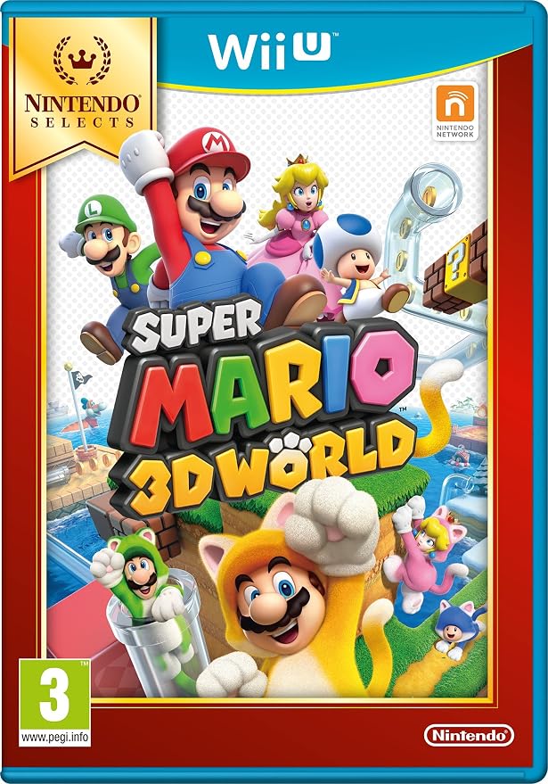 Nintendo Super Mario 3D World [Selects] Wii U Game