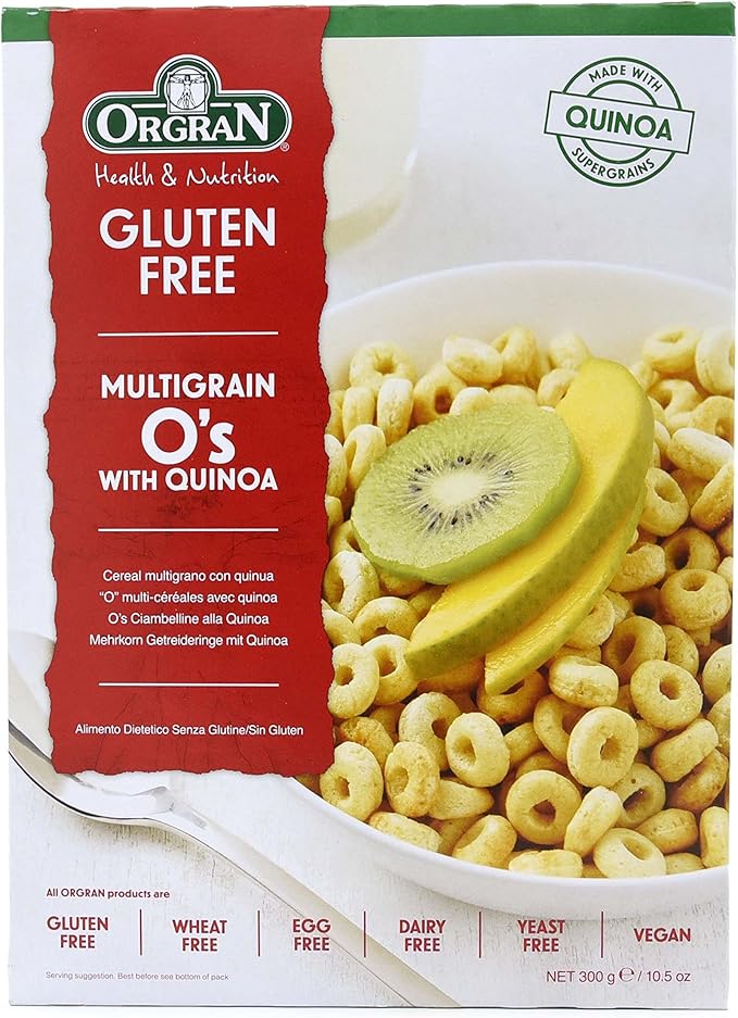 Orgran, Multigrain O's, With Quinoa, 300 G