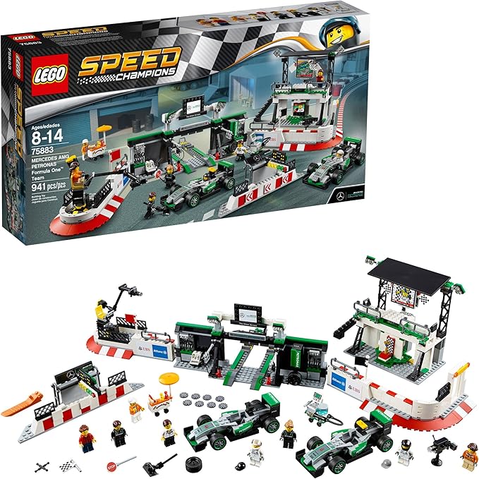 LEGO Speed Champions Mercedes AMG PETRONAS Formula One Team 75883