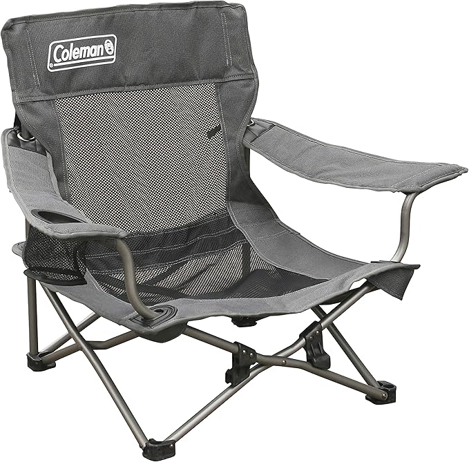 Coleman Deluxe Mesh Event Chair - Grey
