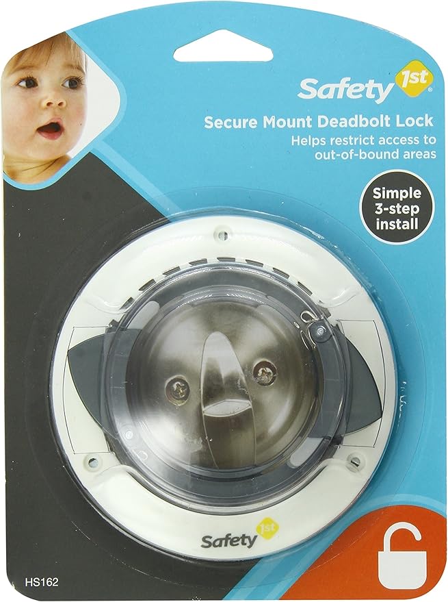 Safety 1st Secure Mount Deadbolt Lock 1 Pack - Price History ...