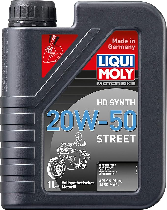 Liqui Moly 3816 Motorbike HD Synth 20W-50 Street 1L