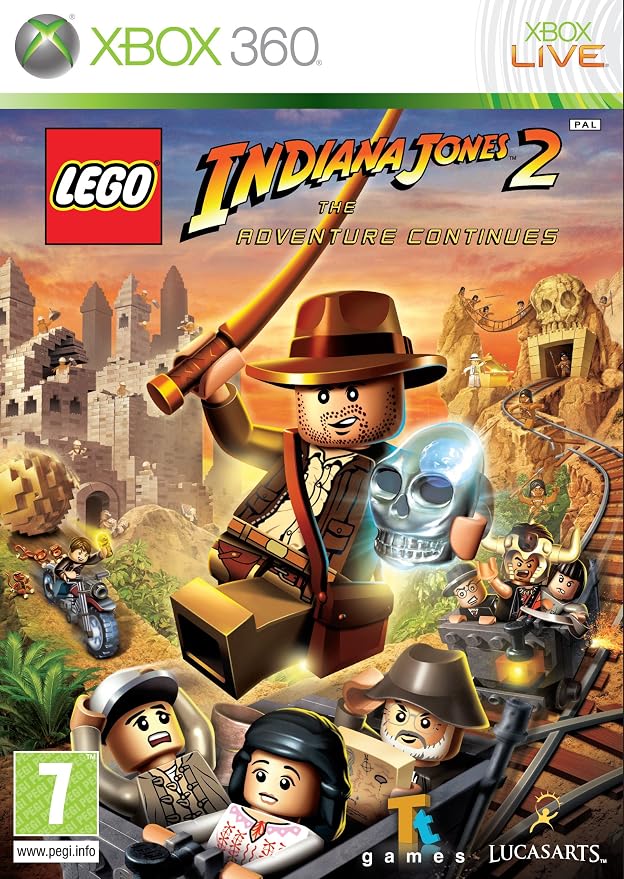LEGO Indiana Jones 2 The Adventure Continues Game (Classics) Xbox 360