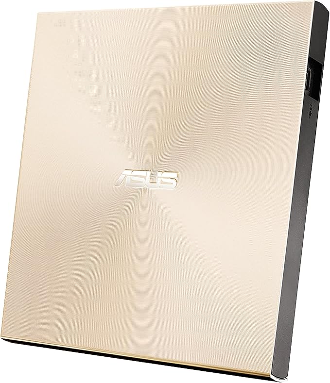 Asus ZenDrive U9M Ultra-Slim Portable 8x DVD Burner - Gold