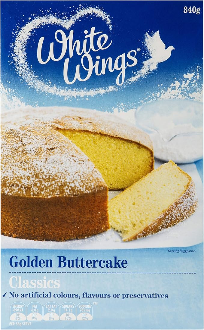 White Wings Golden Butter Cake Mix 340g
