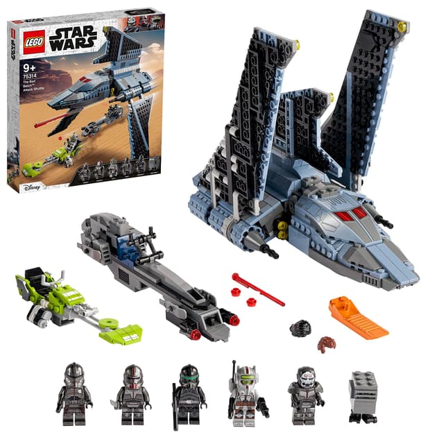 LEGO 75314 Star Wars The Bad Batch Attack Shuttle