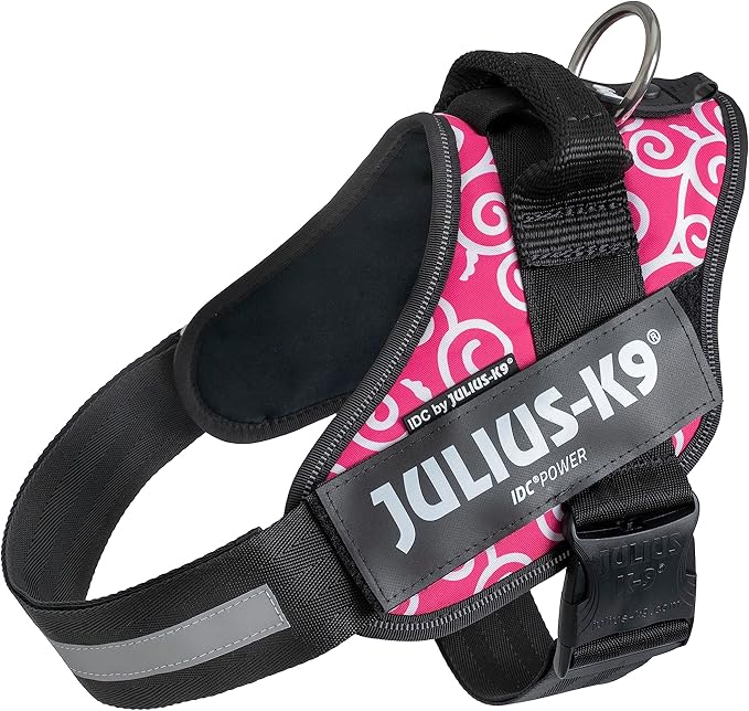 Julius-K9 Powerharness, 1, Dark Pink