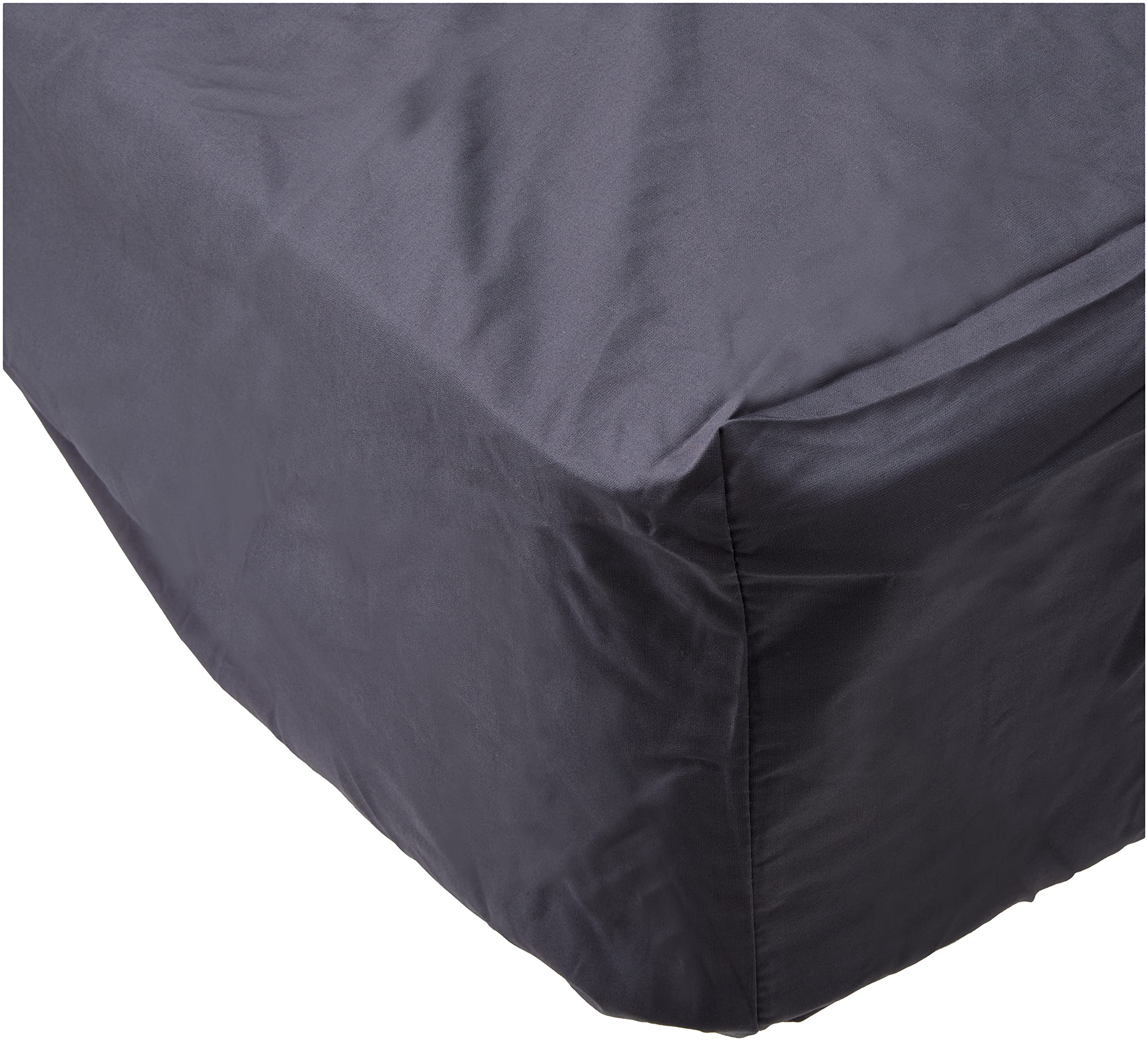 Logan & Mason 300TC Cotton Fitted Sheet (Charcoal) - Long Single