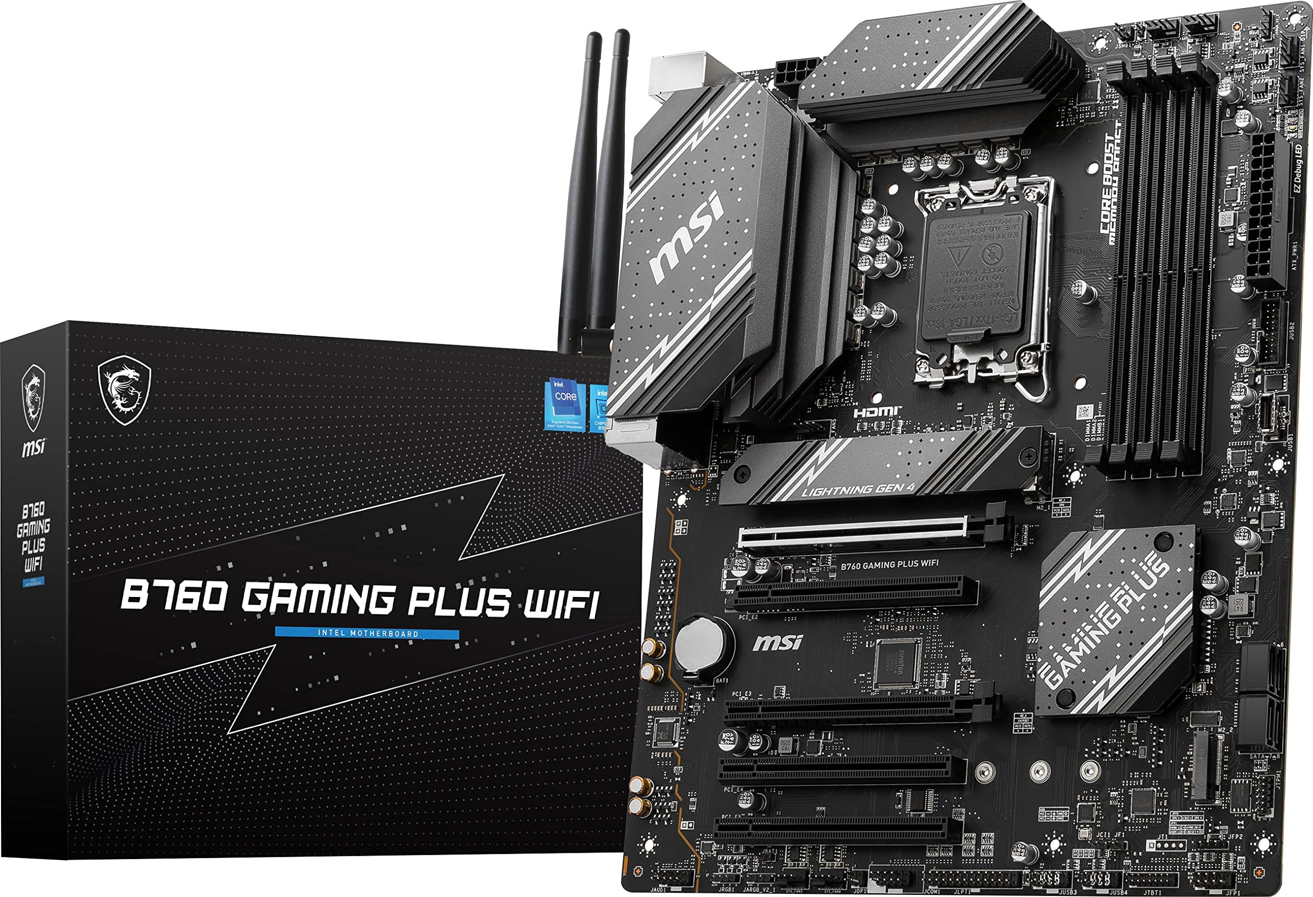 MSI B760 GAMING PLUS WIFI ATX Motherboard