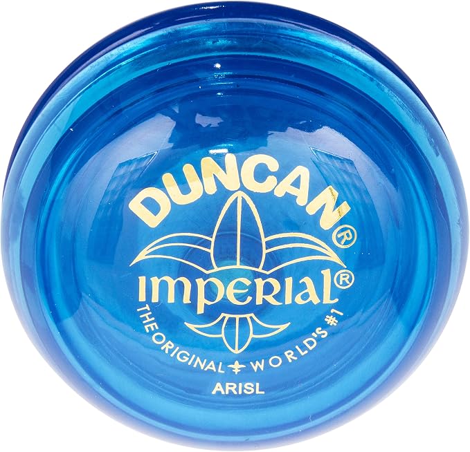 Duncan Toys Imperial Yoyo Beginner Yoyo with String Steel Axle and Plastic Body Blue