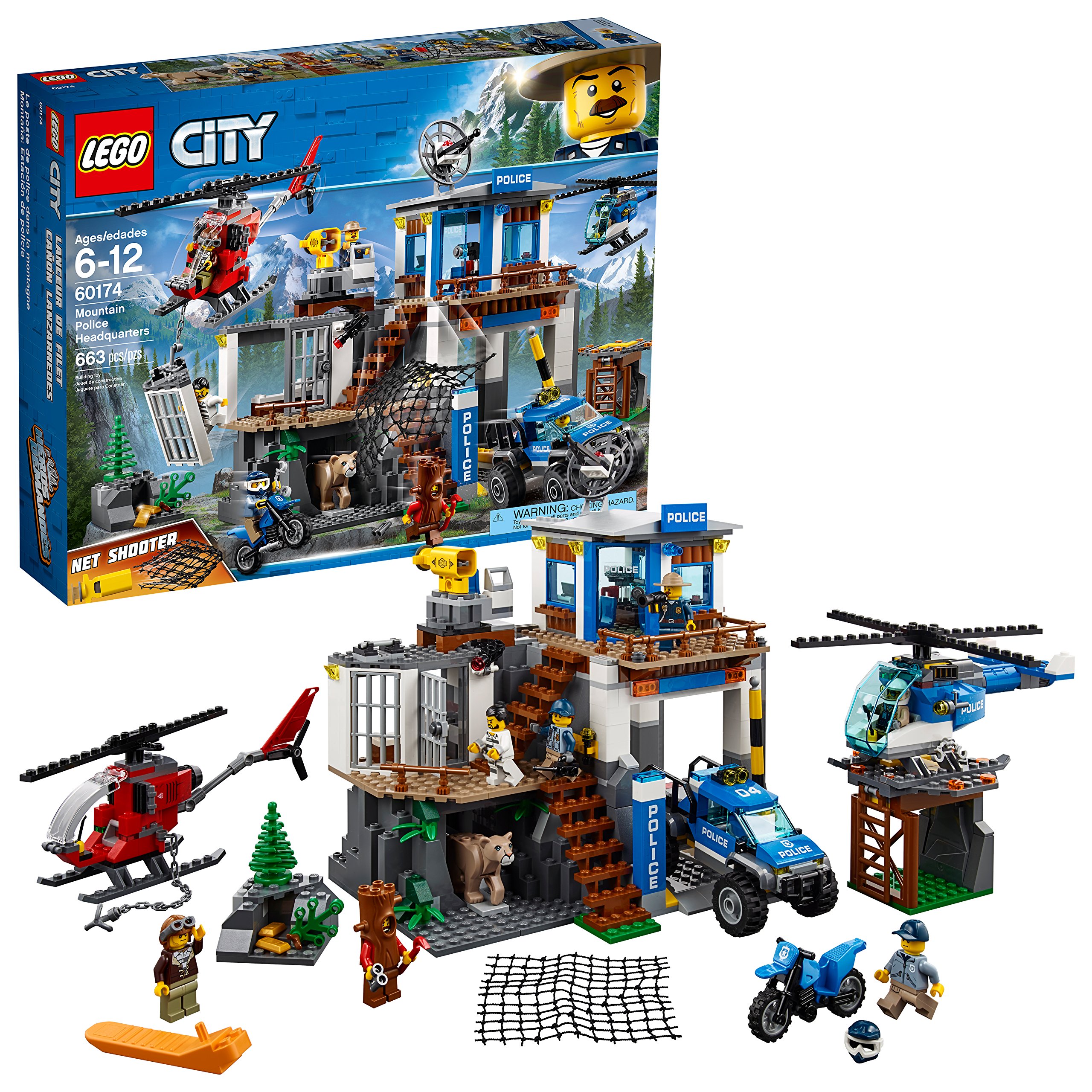 LEGO 60174 City Mountain Police Headquarters