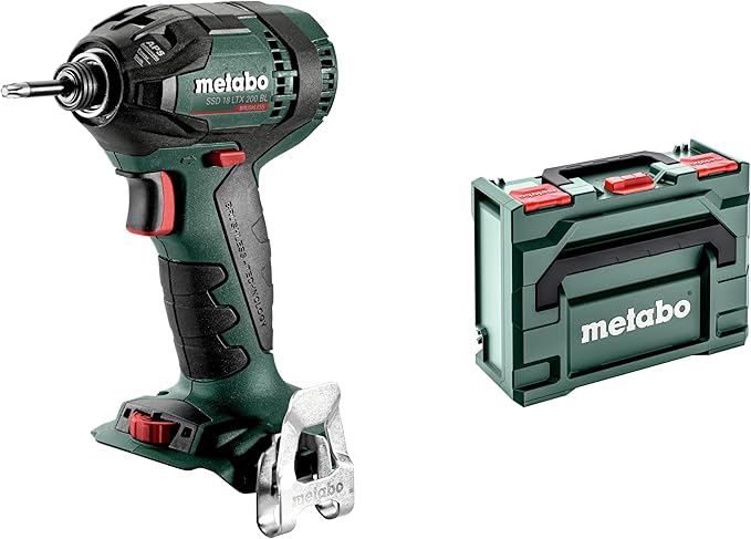 Metabo 18V Brushless Impact Driver SSD 18 LTX 200 BL (Tool Only) 602396890