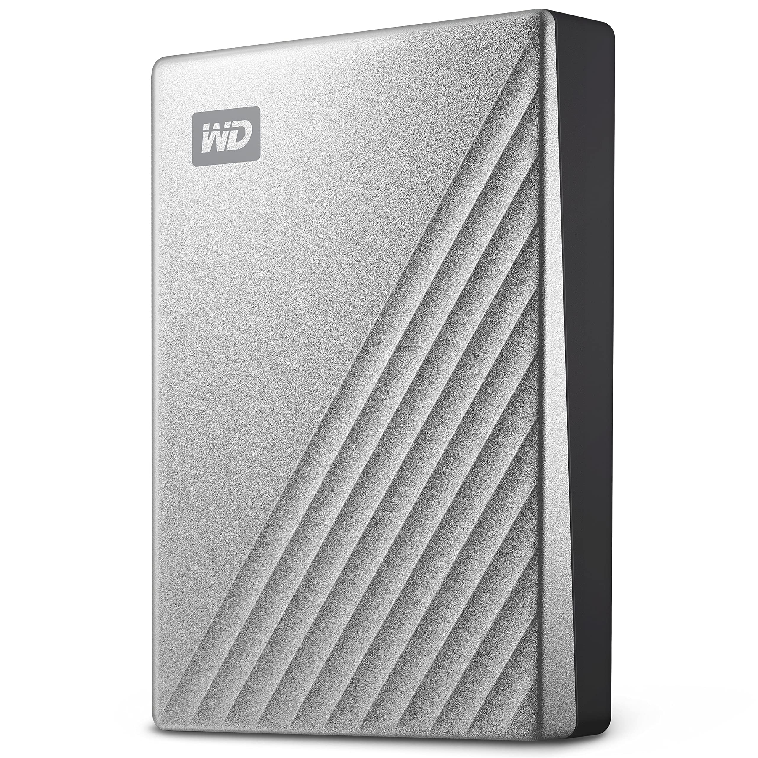 WD 2TB My Passport Ultra for Mac Silver Portable External Hard Drive, USB-C - WDBKYJ0020BSL-WESN