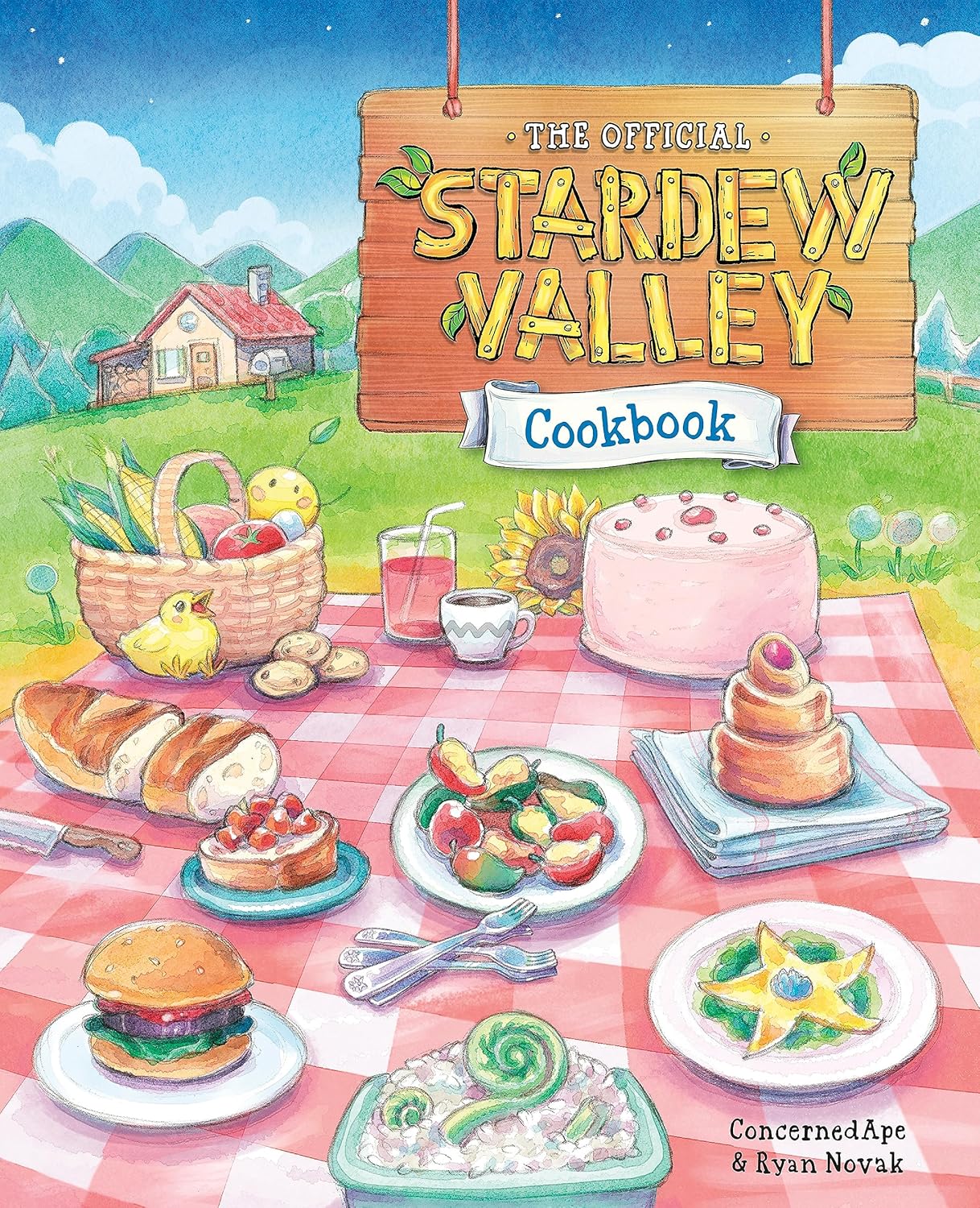 The Official Stardew Valley Cookbook (Hardback)